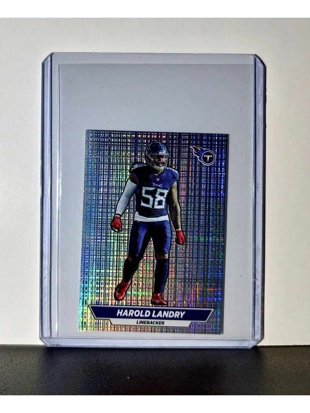 Harold Landry 2024 Panini NFL Sticker #228 Foil Tennessee Titans